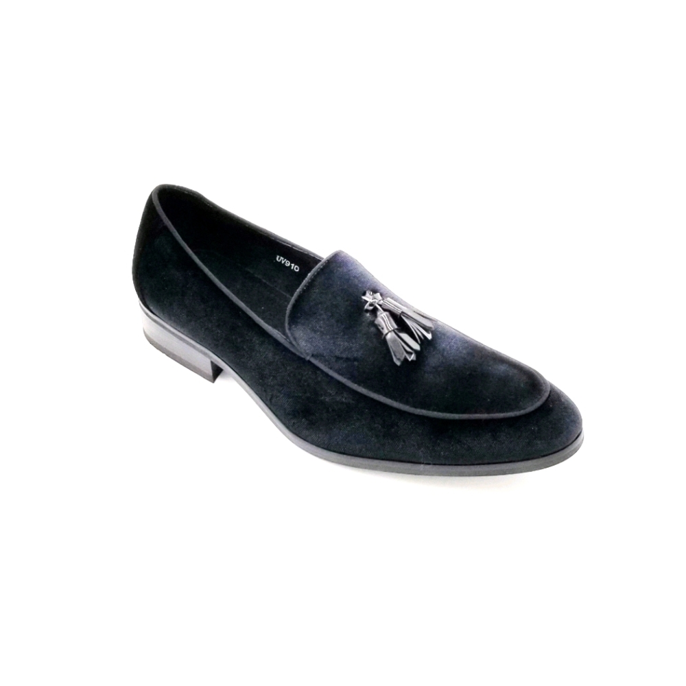 COPY - Prom  velvet  manmade slip on dress shoes